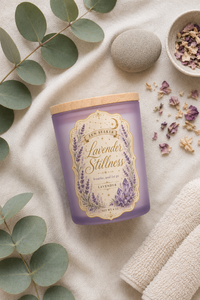 Lavender Stillness Candle — Pure Lavender Aromatherapy | Zen Seeker Collection