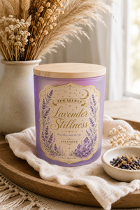 Lavender Stillness Candle — Pure Lavender Aromatherapy | Zen Seeker Collection