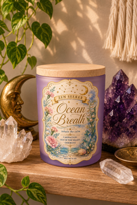 Ocean Breath Candle — Fresh Ocean Mist | Zen Seeker Collection