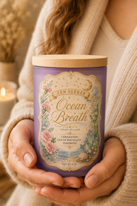 Ocean Breath Candle — Fresh Ocean Mist | Zen Seeker Collection