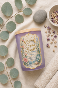 Ocean Breath Candle — Fresh Ocean Mist | Zen Seeker Collection