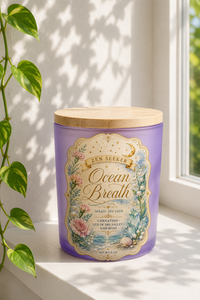 Ocean Breath Candle — Fresh Ocean Mist | Zen Seeker Collection
