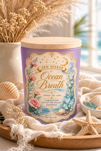 Ocean Breath Candle — Fresh Ocean Mist | Zen Seeker Collection