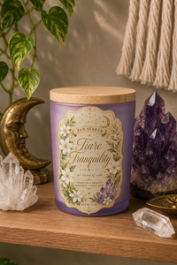 Tiare Tranquility Candle — Tahitian Gardenia & White Musk | Zen Seeker Collection
