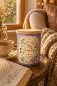 Tiare Tranquility Candle — Tahitian Gardenia & White Musk | Zen Seeker Collection