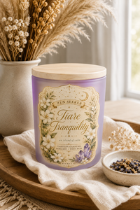 Tiare Tranquility Candle — Tahitian Gardenia & White Musk | Zen Seeker Collection